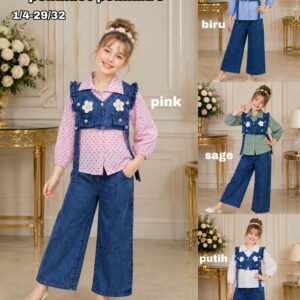 STELAN CELANA 3 IN ONE JEANS MIX POLIMICRO