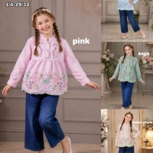 STELAN CELANA MIX COTTON POLOS WARNA FULL BORDIR