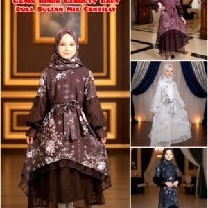KODE BARANG G-2358 GAMIS BINOR CERUTY BABYDOLL SULTAN